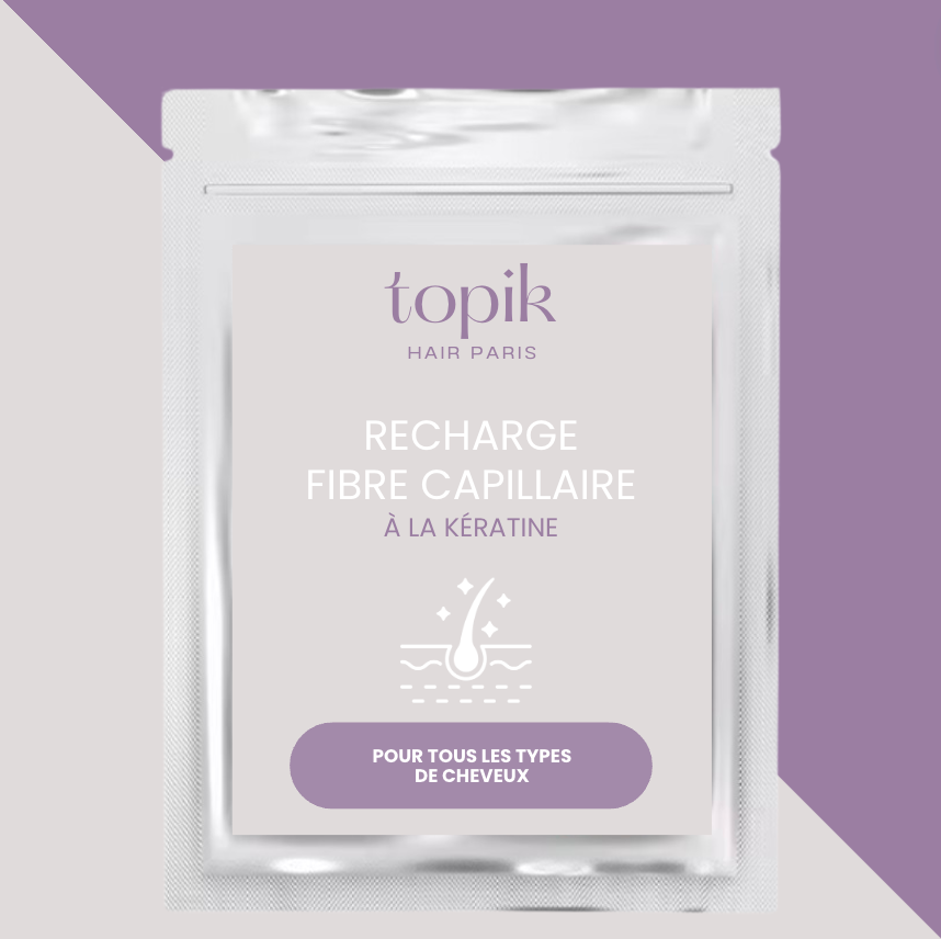 RECHARGE FIBRE CAPILLAIRE COUVRANCE &amp; DENSIFIANTE l TOPIK HAIR PARIS - 27,5g