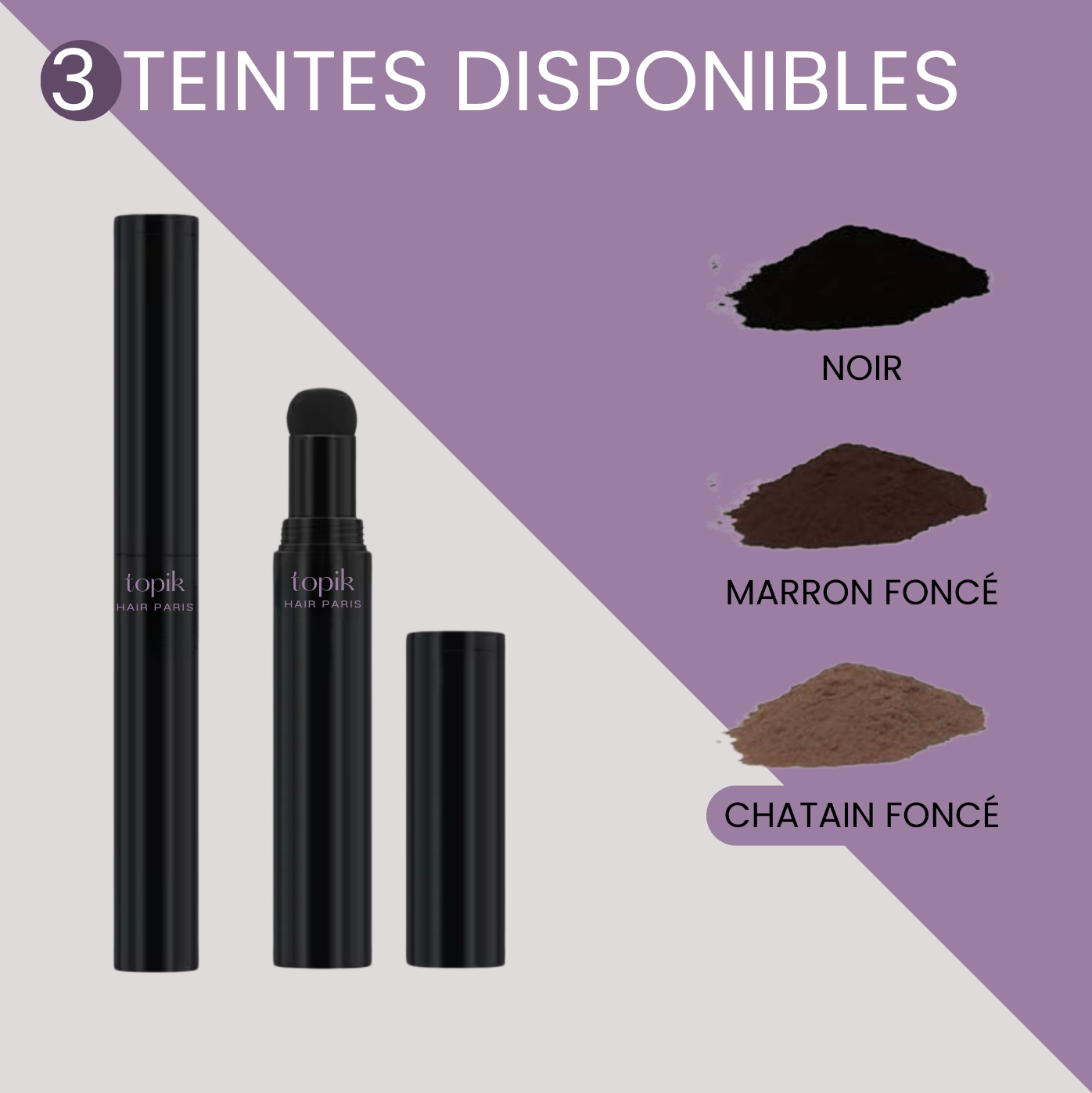 STYLO CORRECTEUR DE RACINES  l TOPIK HAIR PARIS